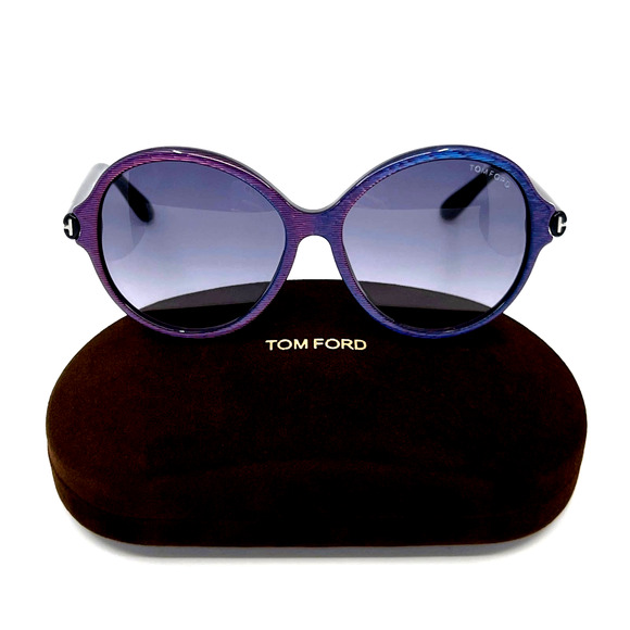 New! TOM FORD Milena Sunglasses TF343 83F Authentic main image 12
